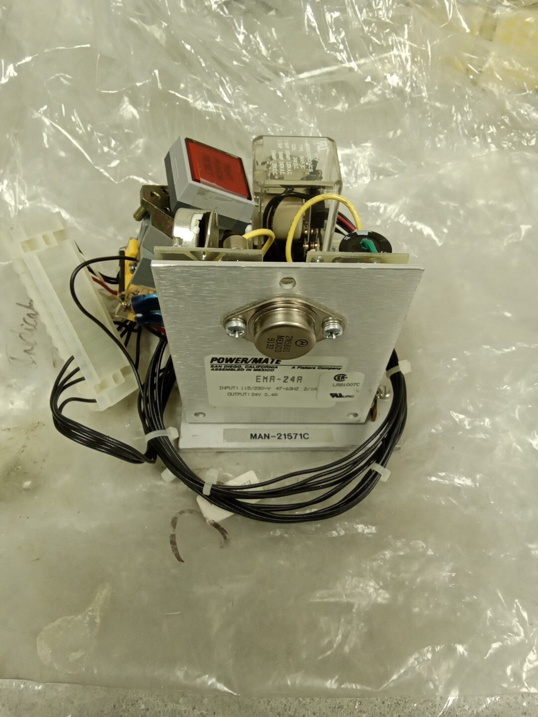 RTE POWER/MATE EMA-24A 115/230V 2/1A UNMP