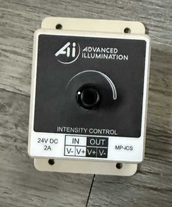 ADVANCED ILLUMINATION Ai MP-iCS / MPiCS 24V DC 2A Intensity Control (USED)