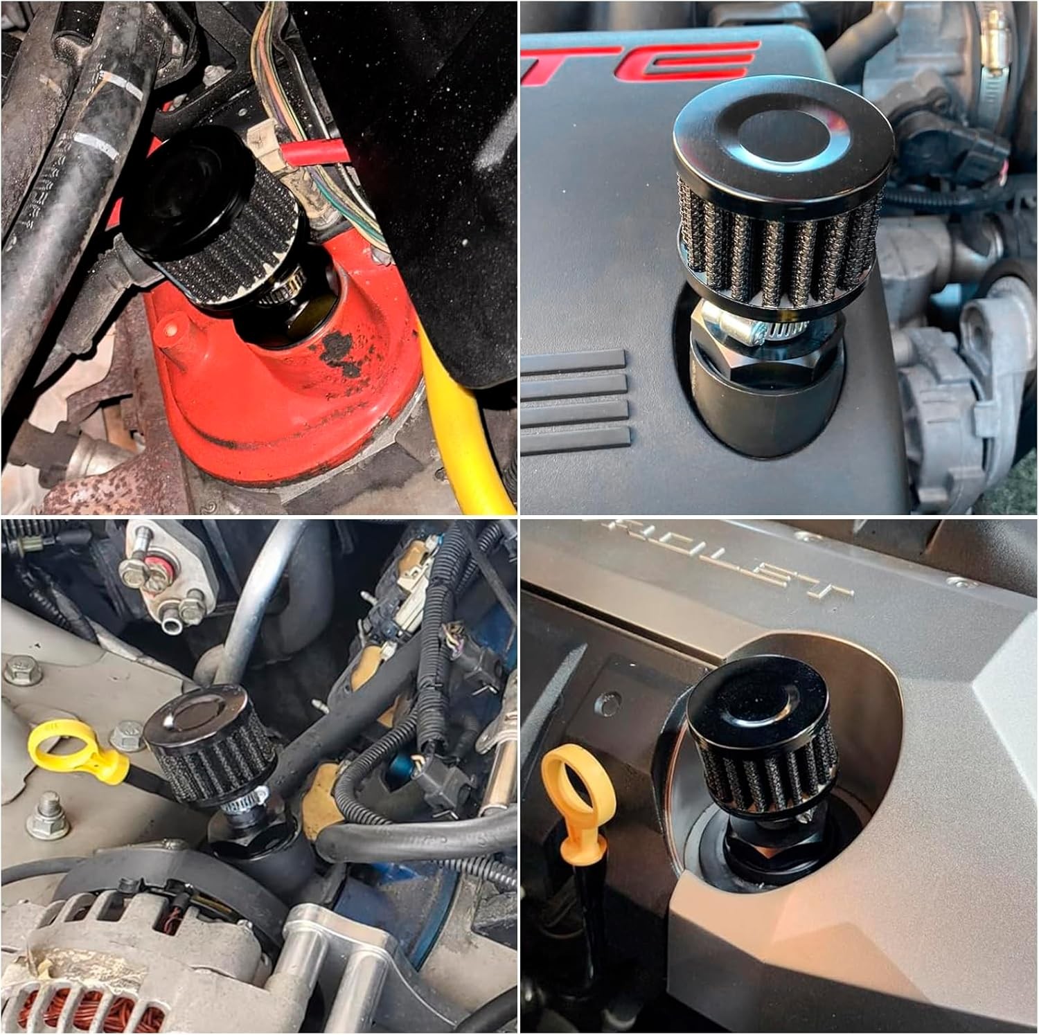 LS Valve Cover Oil Cap with Breather/Vent Air Filter Compatible With LX LSX LS1