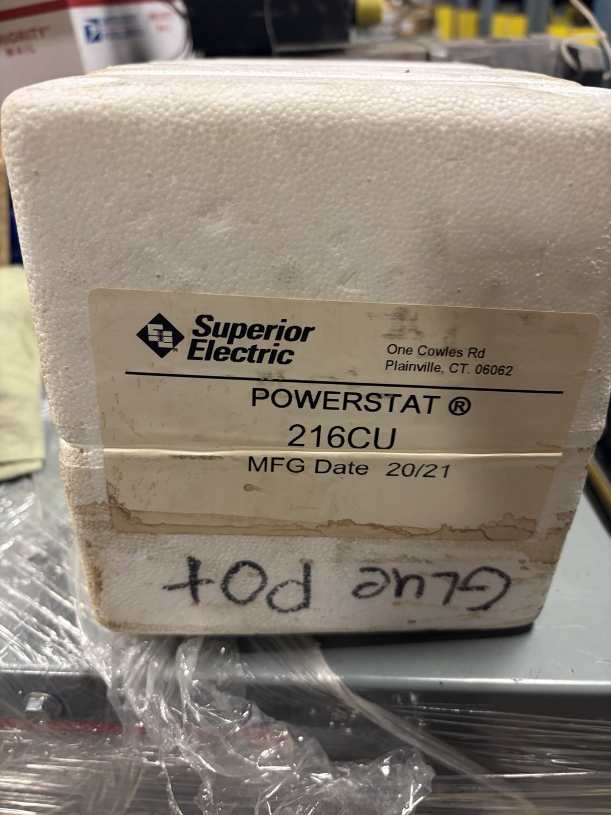 New SUPERIOR ELECTRIC Variable Transformer Powerstat 216CU