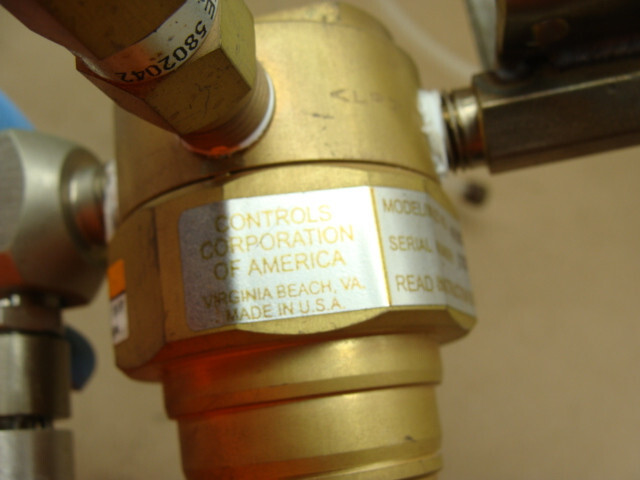 PURITY PLUS BY CONCOA GAS VALVE 4053002-84-000