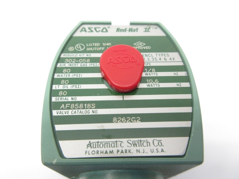 ASCO 8262G2 24VDC 80PSI 1/8″ NSNP