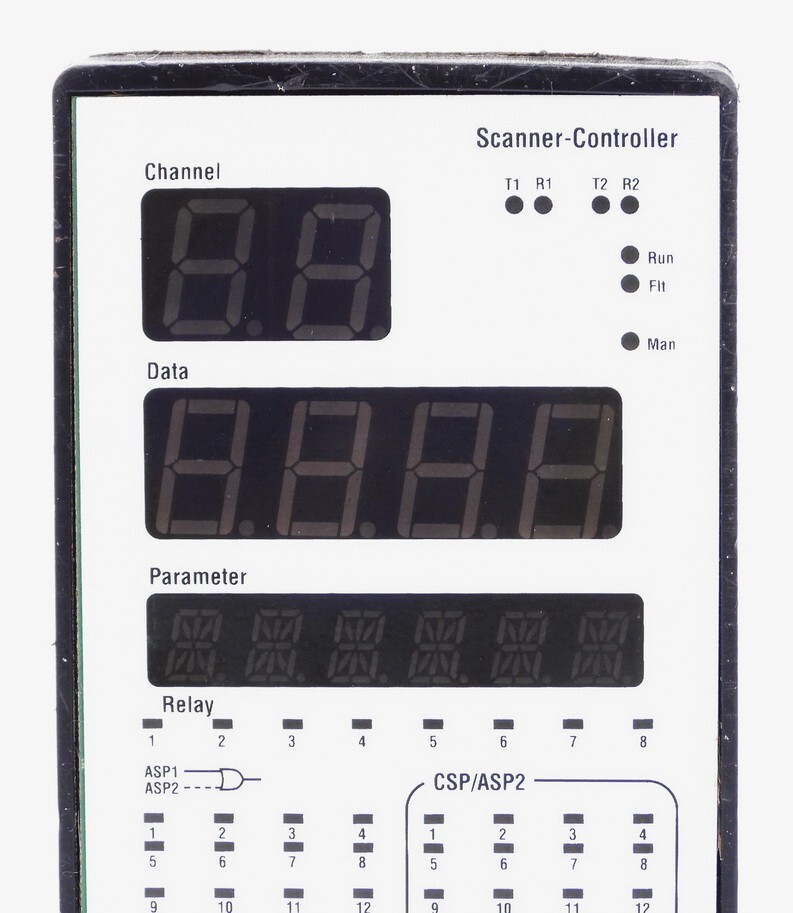 MASIBUS MODEL 85XX+ 24CHANNEL DIGITAL TEMPERATURE SCANNER CONTROLLER