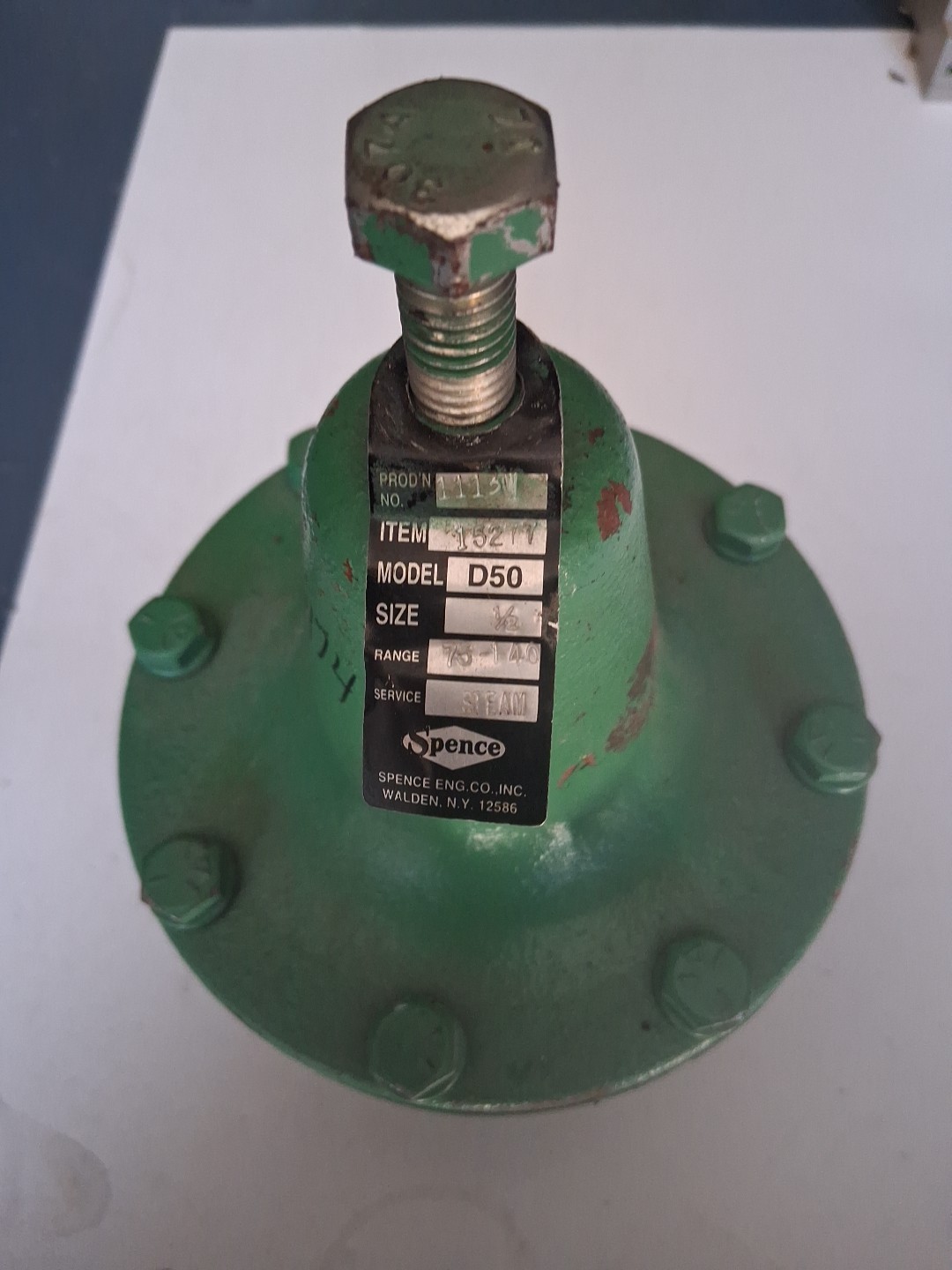 SPENCE 1/2″ D50 PRESSURE REGULATOR 15217