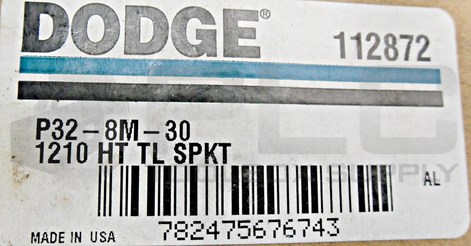 NEW DODGE 112872 P32-8M-30 1210 HIGH TORQUE TAPER LOCK SPROCKET