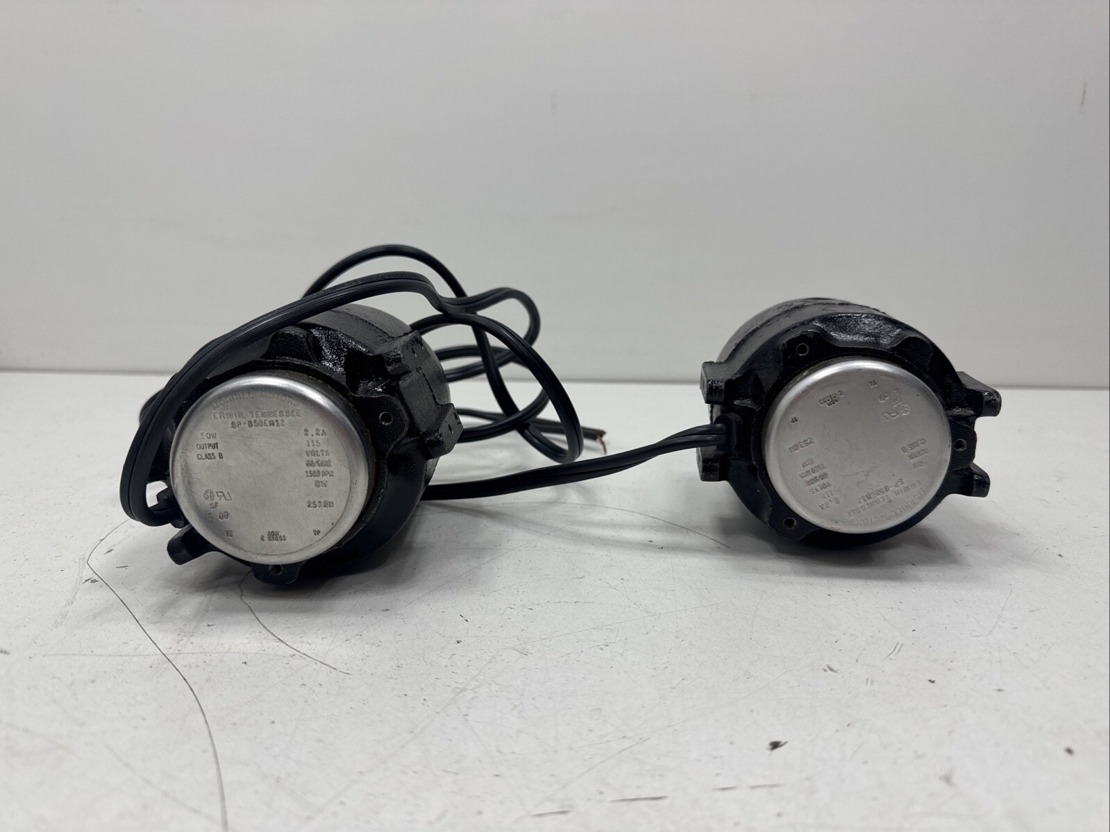 (Qty.2) Morrill Motors SP-B50EM12 Bearing Motors