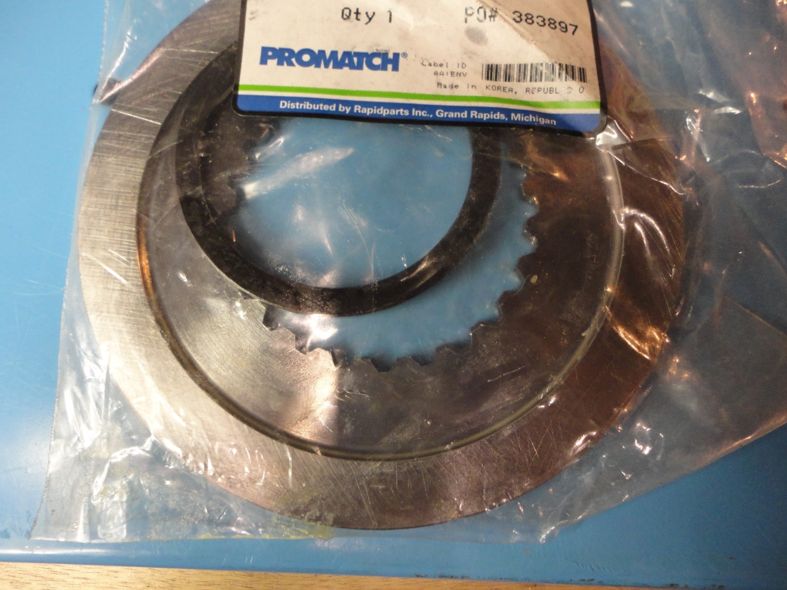 New, Free Ship, A000029756 Disc Support, 4-13/16″ O.D., Cat Mitsubishi ?