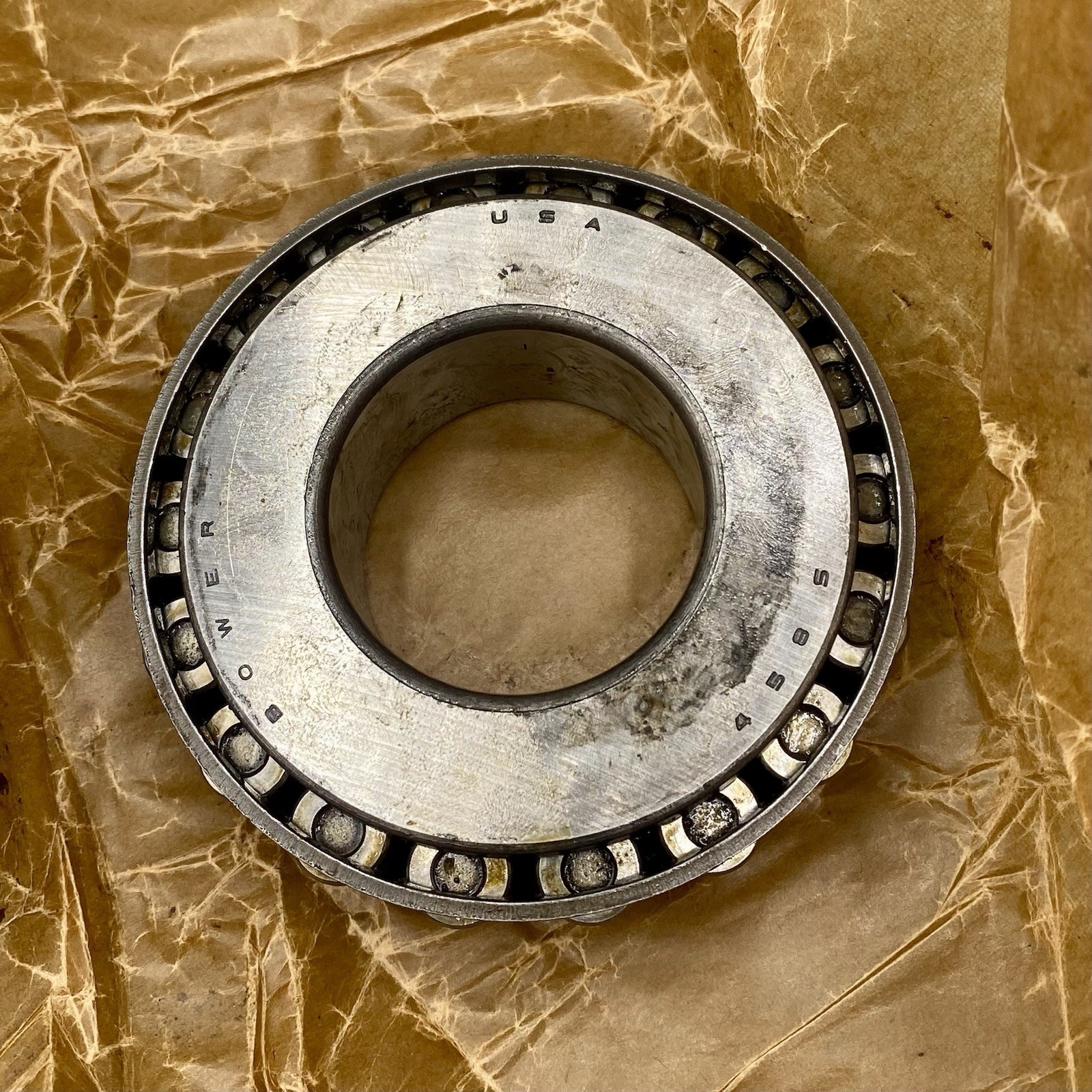 Bower Tapered Roller Bearing 458S, Made In The USA