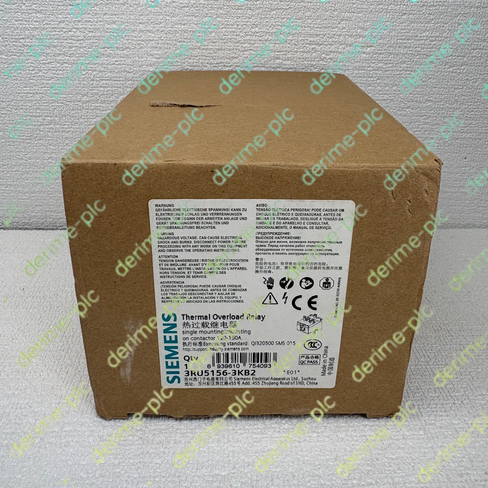 SIEMENS 3RU5156-3KB2 Thermal overload relay#1pcs new in box