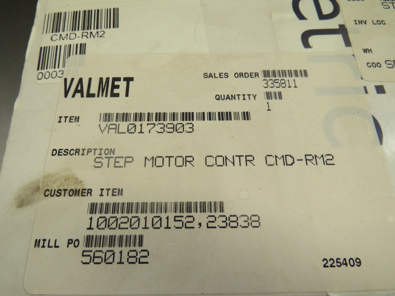 Metso Dametric AB CMD-RM2 VAL0173903 SKC9101601 Control Motor Driver