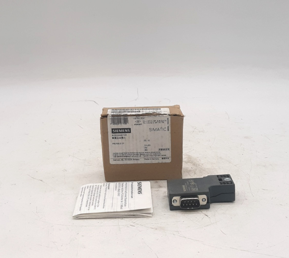 Siemens 6ES7 972-0BA52-0XA0 Profibus Connection Plug
