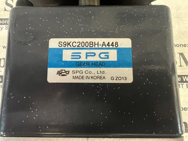 SPG DC Motor & Gear Head – S9D80-90CH OC85 – S9KC200BH-A448 w/Warranty