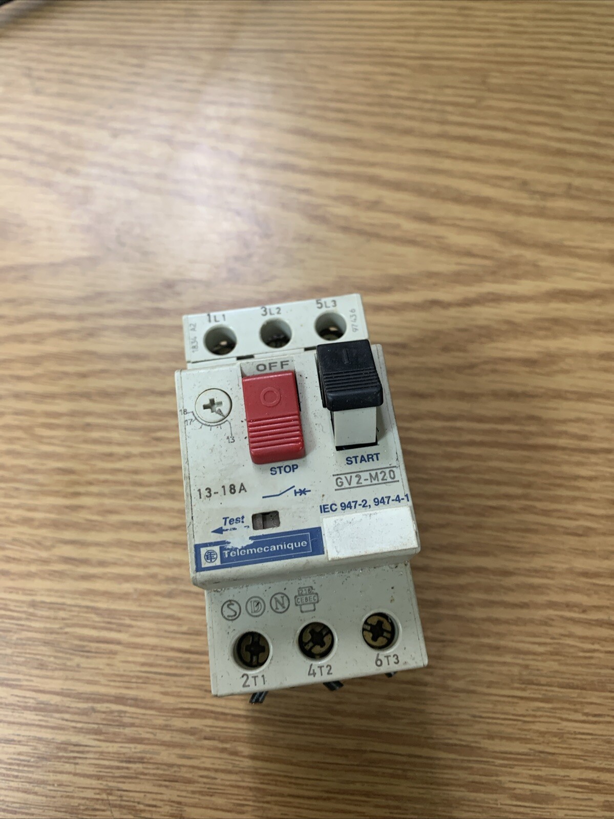 Telemecanique GV2-M10 GV2-AN11 IEC 947-2 947-4-1 See Pics
