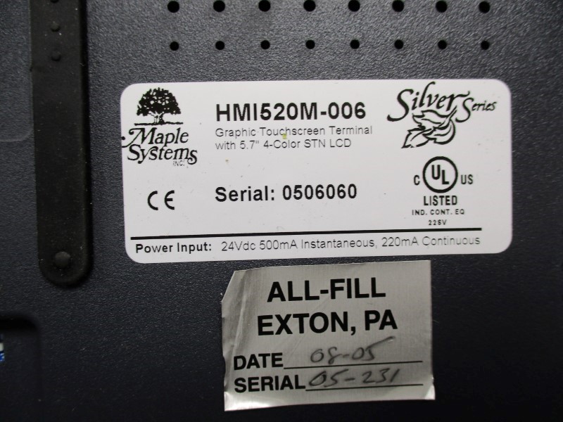 MAPLE SYSTEMS HMI520M-006 NSNP