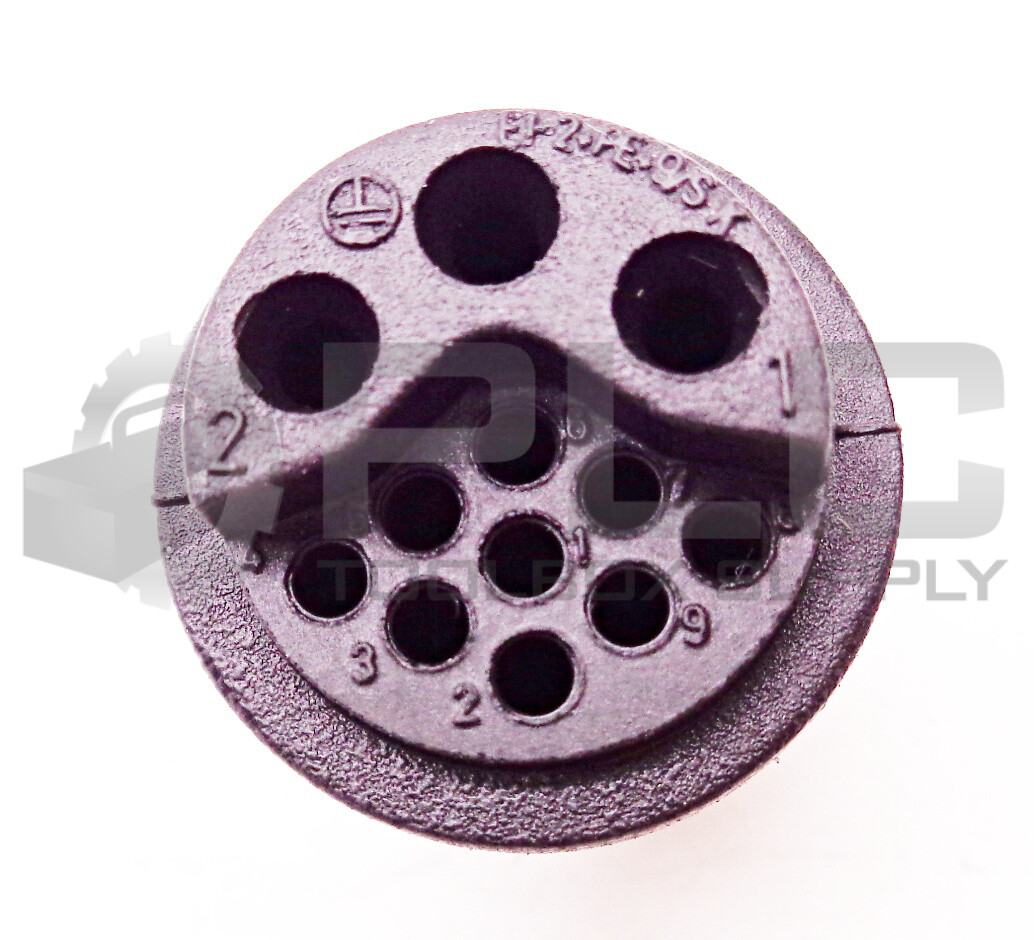 BAG OF 4 NEW STAUBLI 18.4203 PIN && SOCKET CONNECTOR INSERT E1-2PE/+9/S K