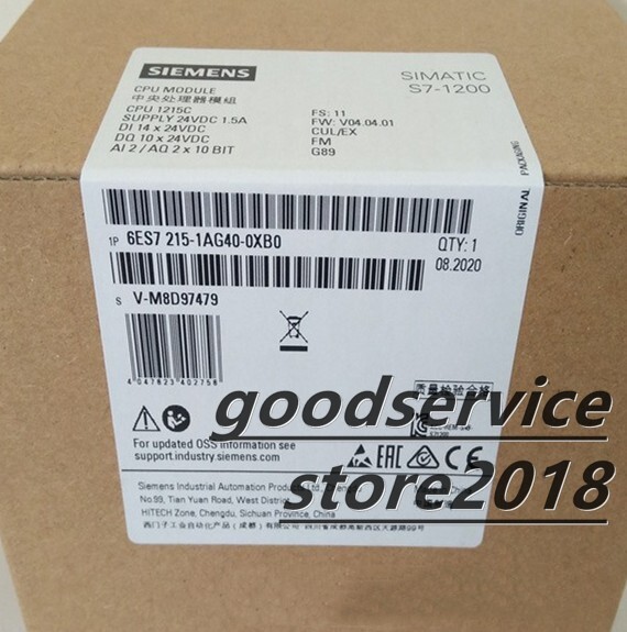 1PCS NEW Siemens Unopened 6ES7 215-1AG40-0XB0 6ES7215-1AG40-0XB0 PLC Module