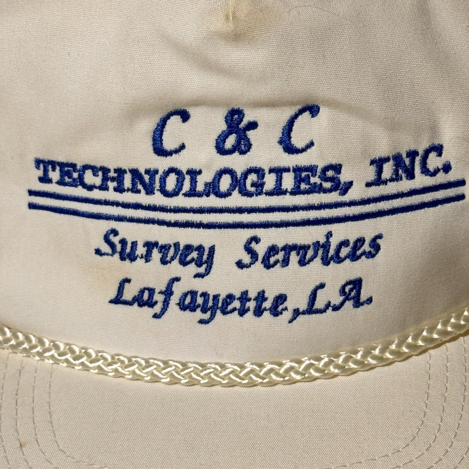 C&C Technologies Survey Oceaneering Oilfield Exploration Hat Cap Lafayette LA