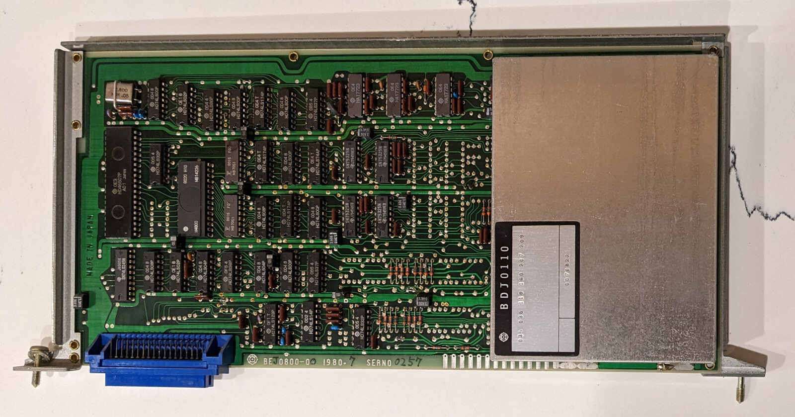 Hitachi Fanuc BMU 256-1 A87L-0001-0017 C Control Board