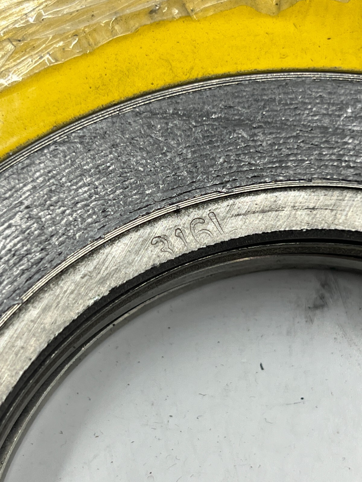 QTY 4 Flexitallic Spiral Wound Gasket 3″ 1500 ASME B16.20 316L/FG Yellow