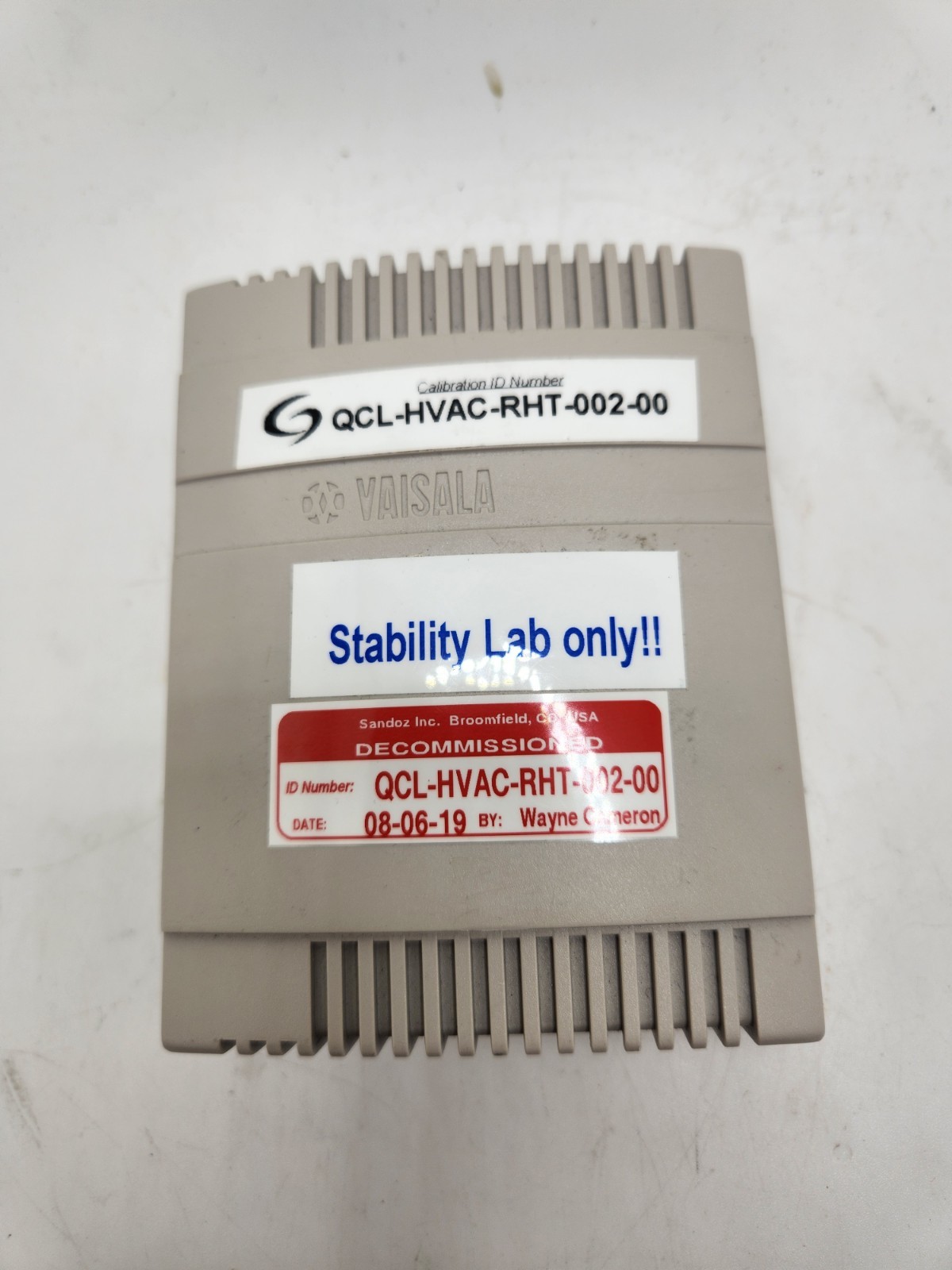 Vaisala HMW70U/Y Humidity Transducer