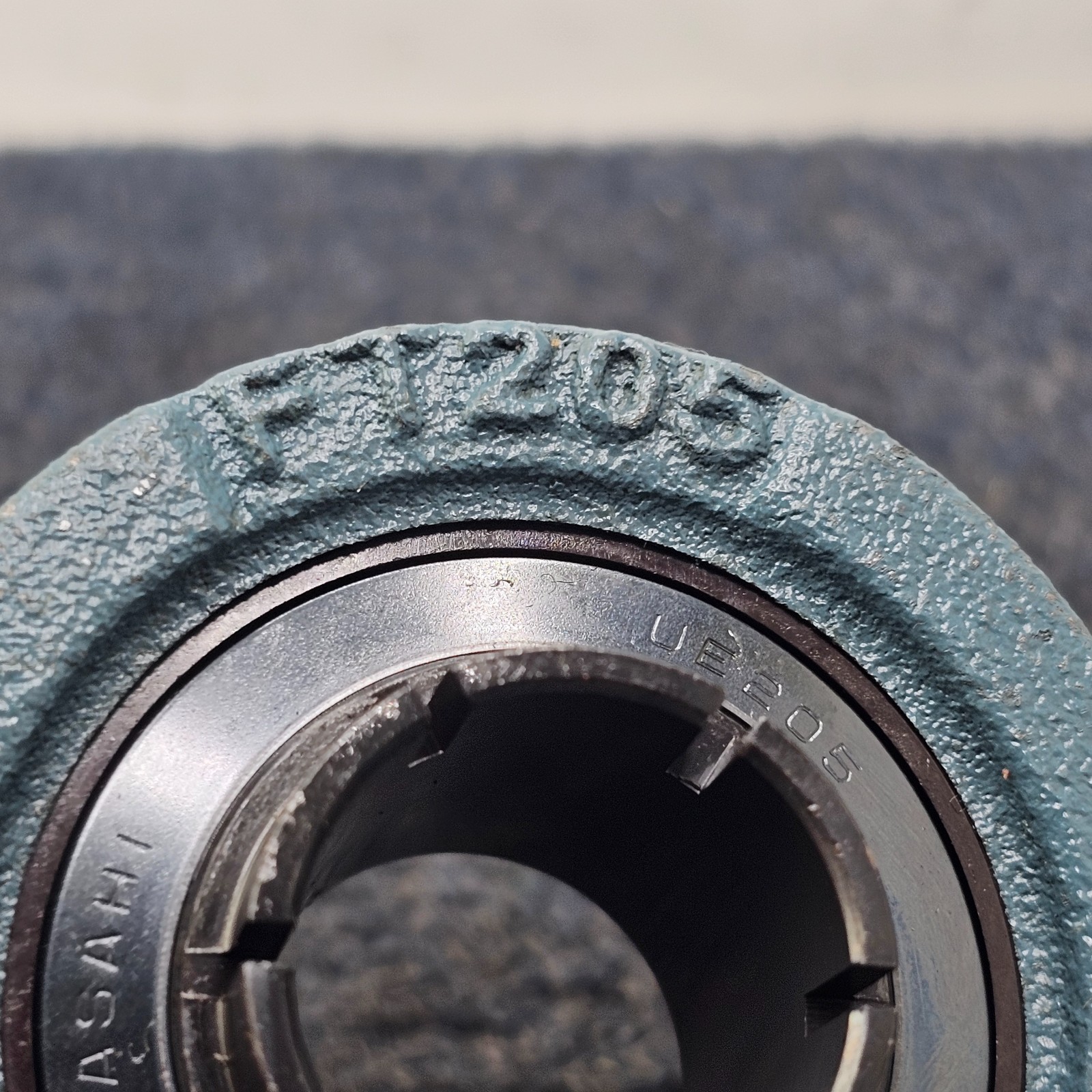 AMI FT205 2-Bolt Flange Mount Bearing W/ UE205 Insert & DE205M Front Coil