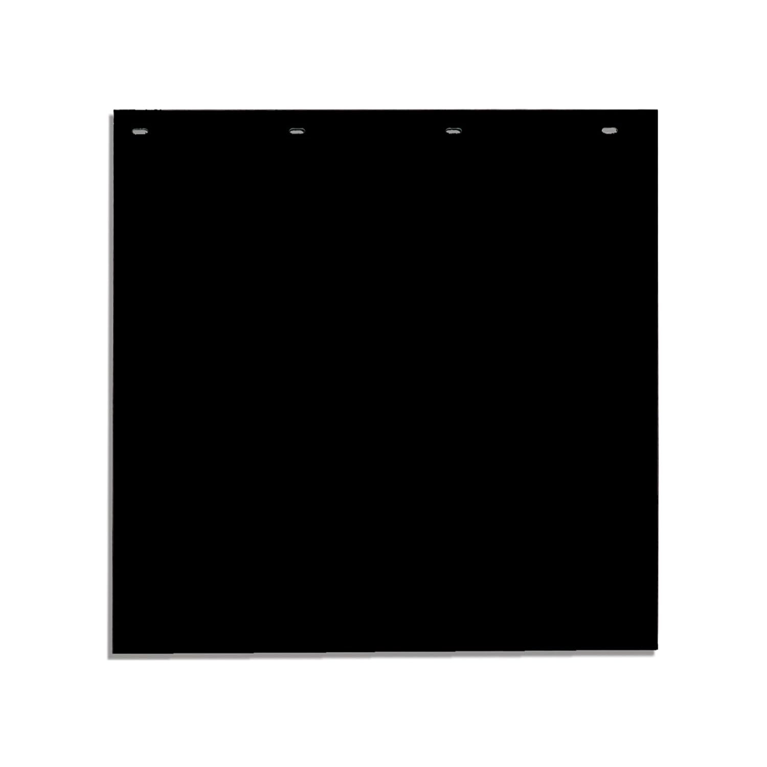Buyers Products 2 Pack Super Durable Black Polymer Mudflaps 24×24 Inch