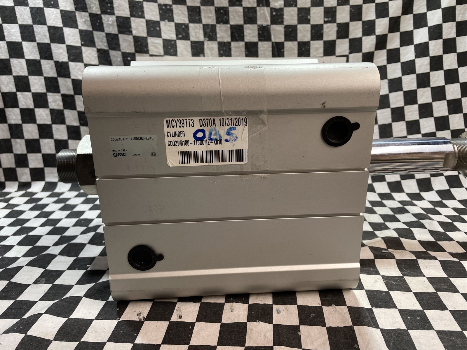 SMC CQ2-Z COMPACT CYLINDER, CDQ2WB180-115DCMZ-XB10, CDQ2WB180115DCMZXB10
