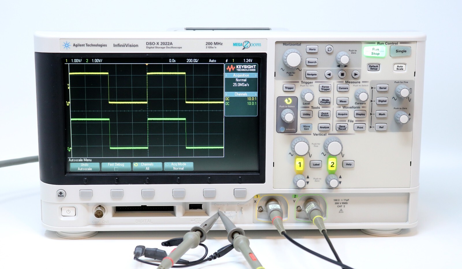 Used Agilent / Keysight DSOX2022A Digital Oscilloscope 2-Channel US Free tax