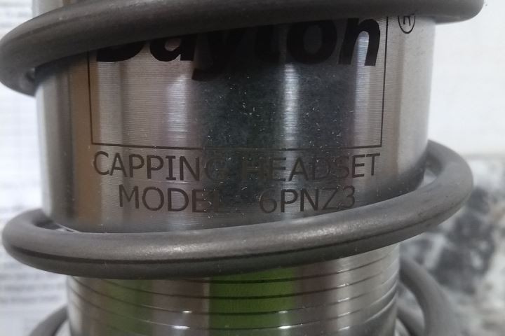 Dayton 6PNZ3 1.250-12 Input Thread 8 Lb-In to 34 Lb-In Magnetic Capping Headset