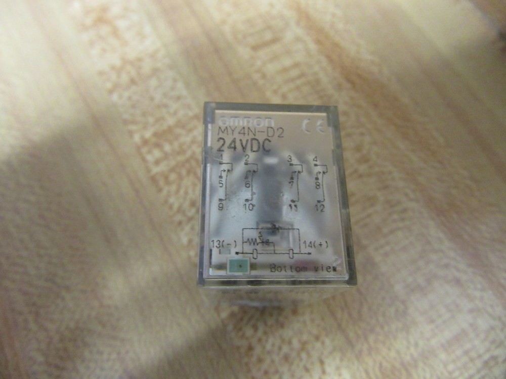 Omron MY4N-D2-24V DC Relay MY4N-D2-24VDC