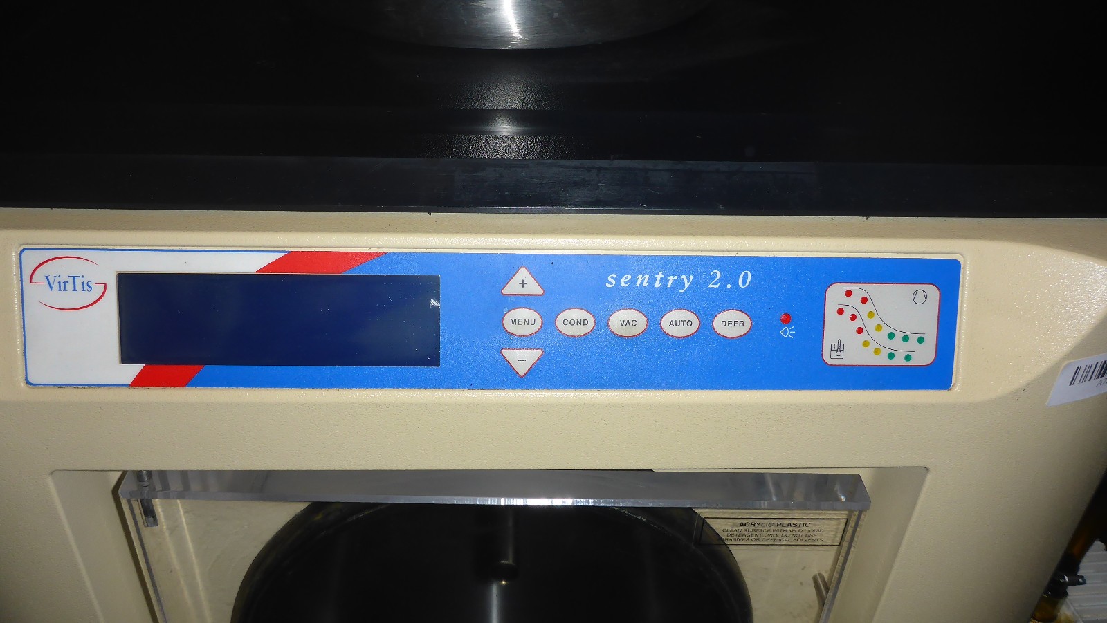 VIRTIS FREEZEMOBILE 35EL FREEZE DRY SYSTEM 440134 WITH TRIVAC VACUUM PUMP