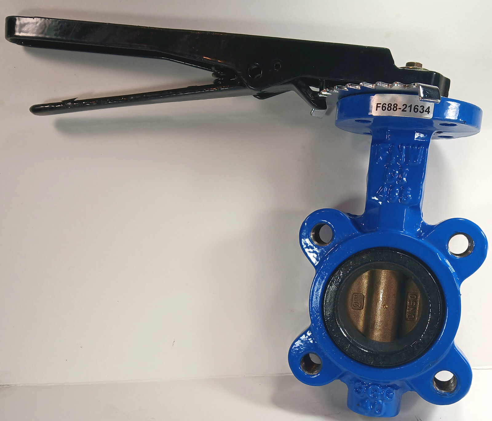 1 NEW FNW FNW712EK 2 DI BRZ 200# LUG BFV LO BUTTERFLY VALVE NNB ***MAKE OFFER***