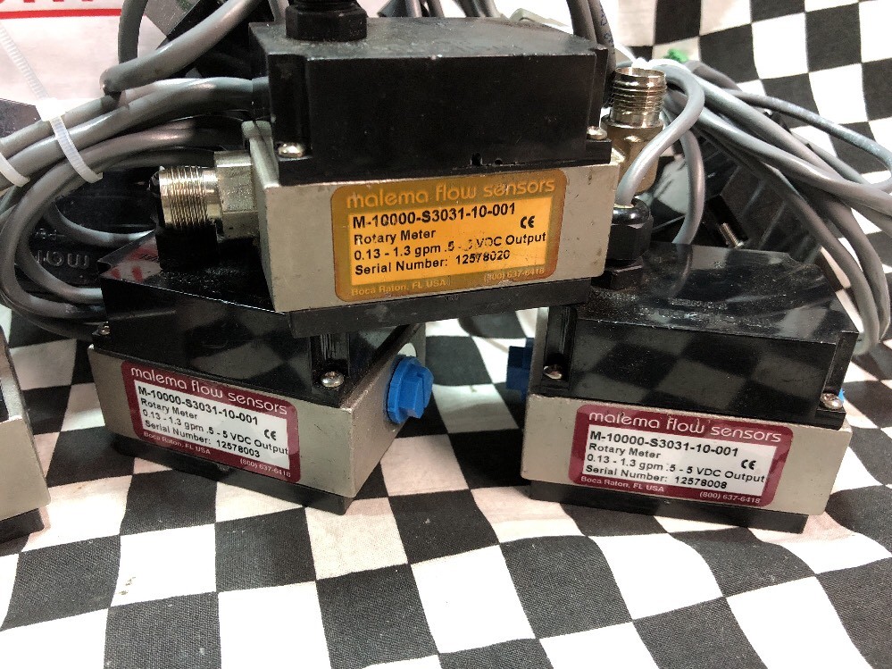BIG LOT Malema flow sensors rotary M-10000-S3031-10-001 / M-10000-S3031-10-002