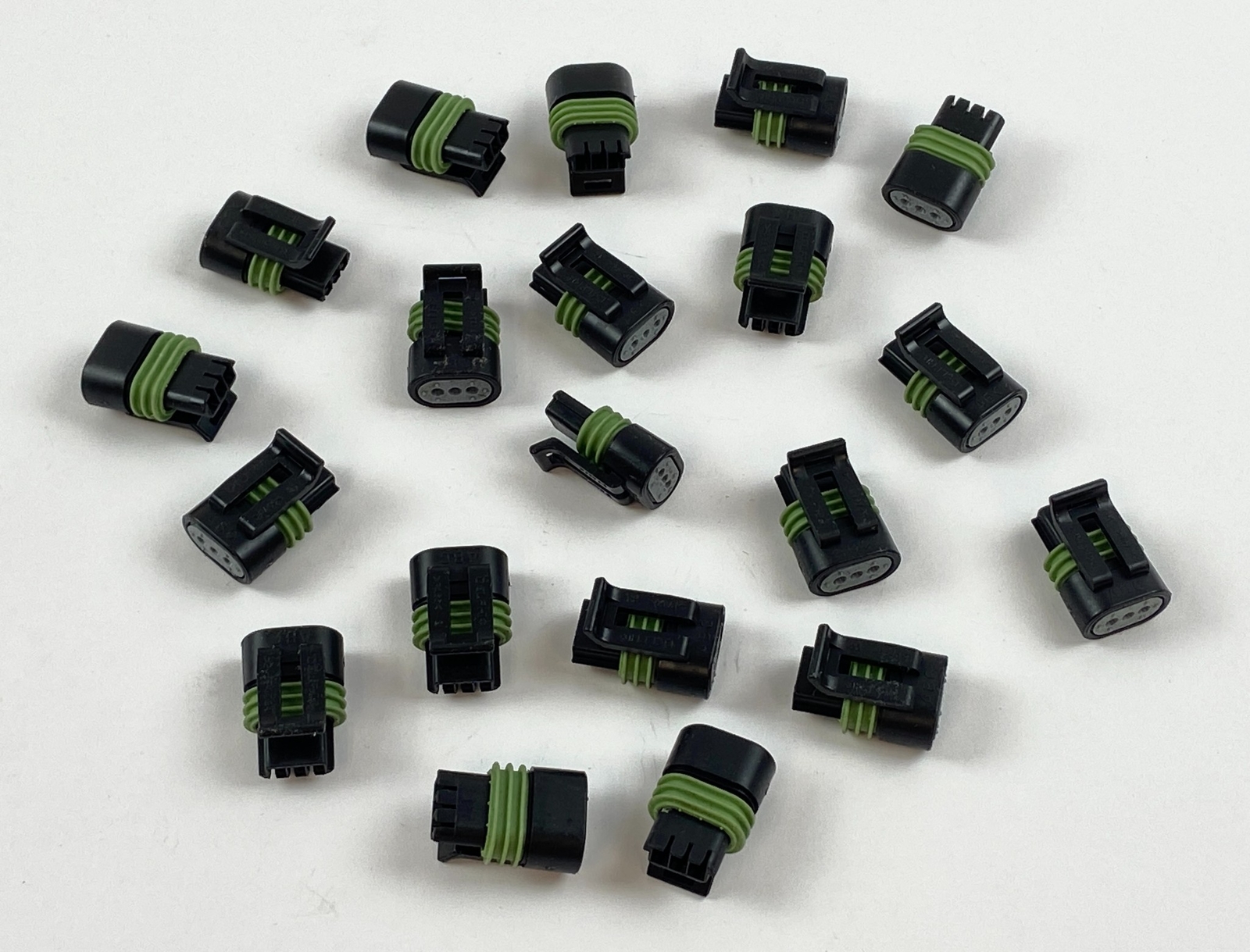 Delphi 280 Serie 2-Way Female Metri-Pack Housings PA66 Lot of 20