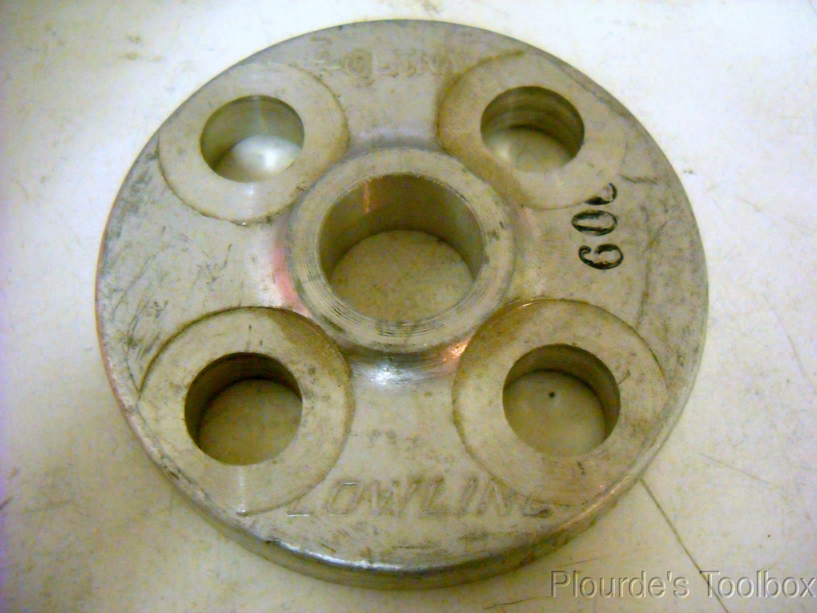 New Flowline 1/2″ Aluminium Alloy Slip-On Weld Pipe Flange