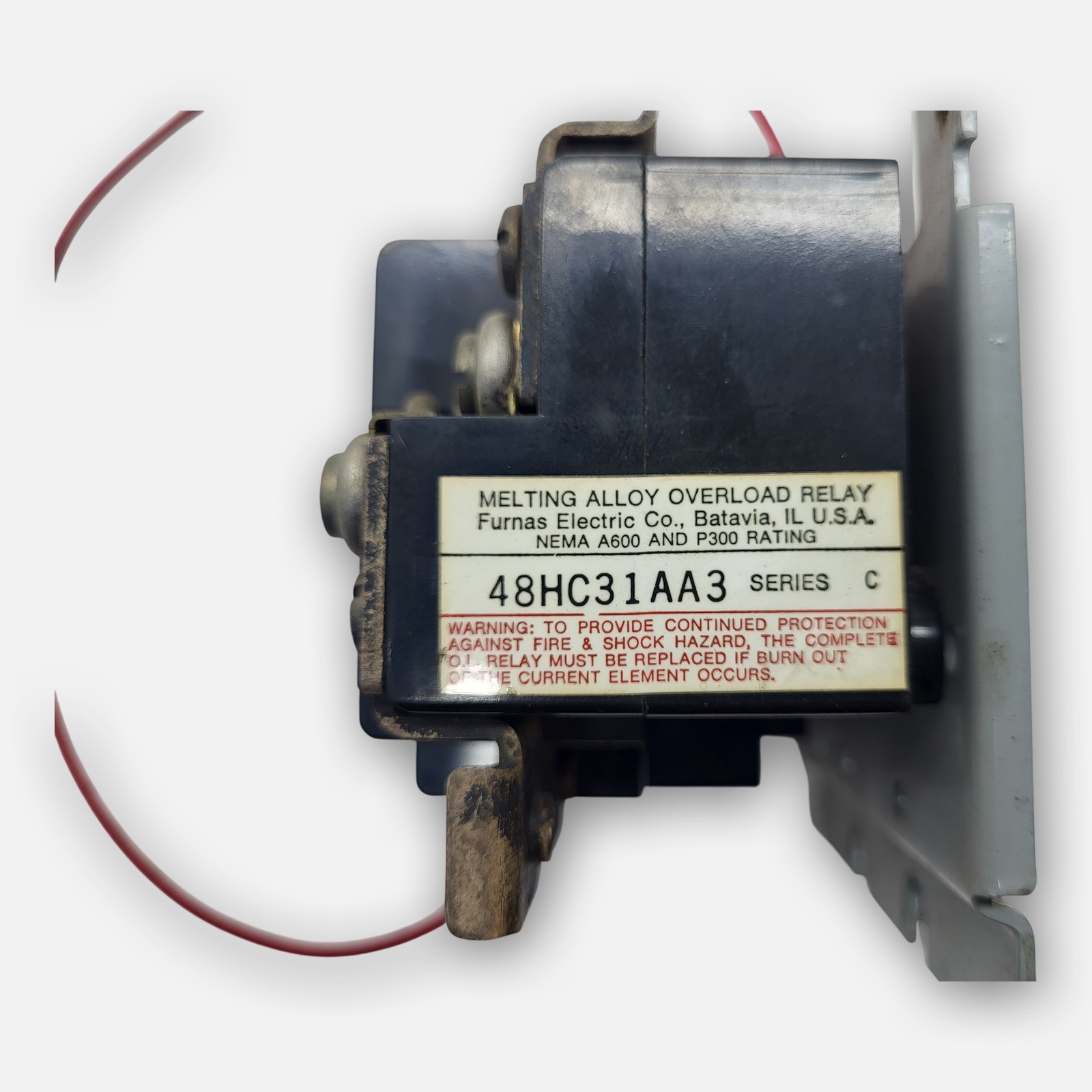 FURNAS ELECTRIC 48HC31AA3 OVERLOAD RELAY