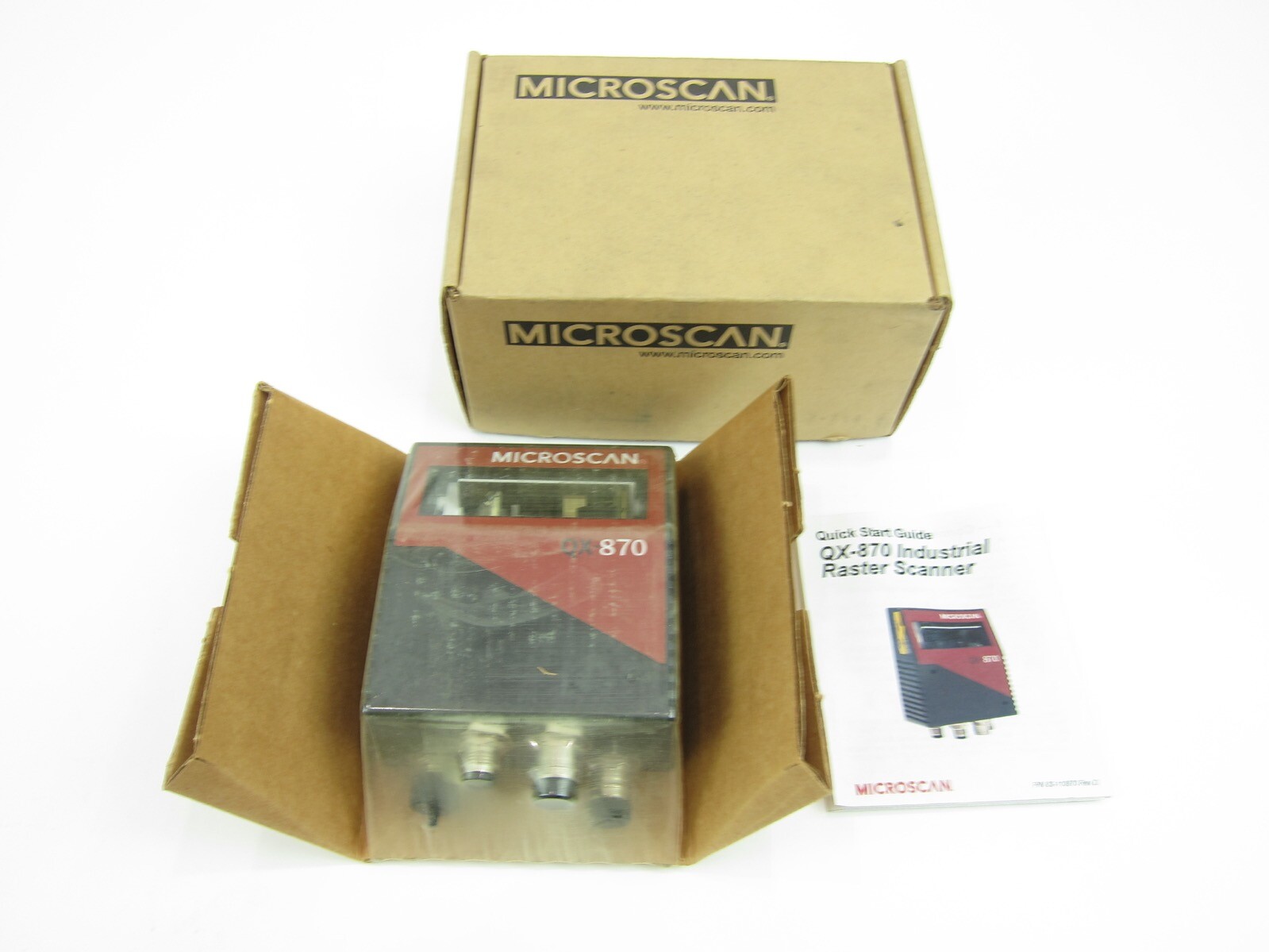 NEW Microscan FIS-0870-0005G QX-870 Industrial Barcode Reader