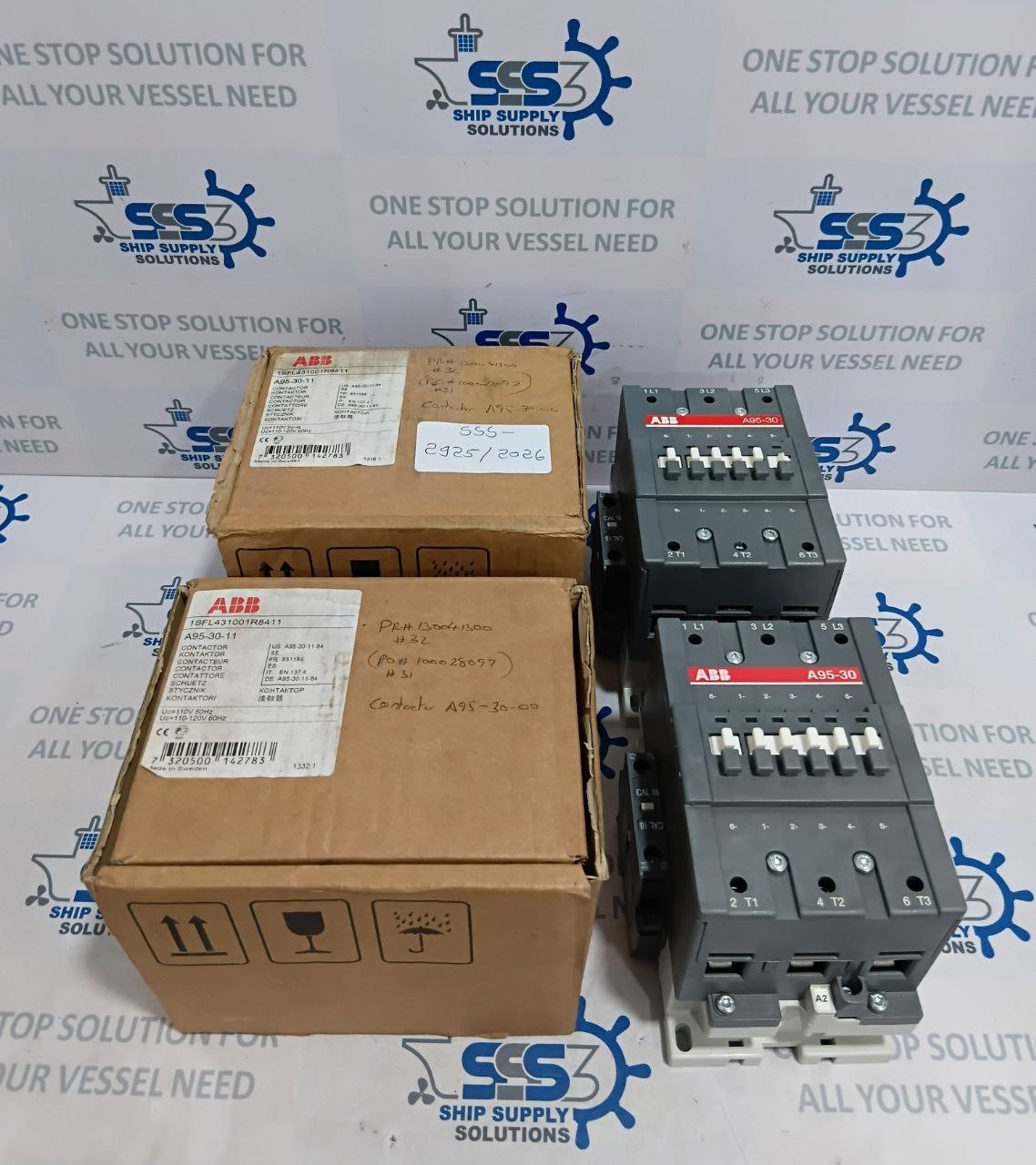 ABB A95-30-11 Contactor 1SFL431001R8411 Voltage 110V 50Hz 110-120V 60Hz
