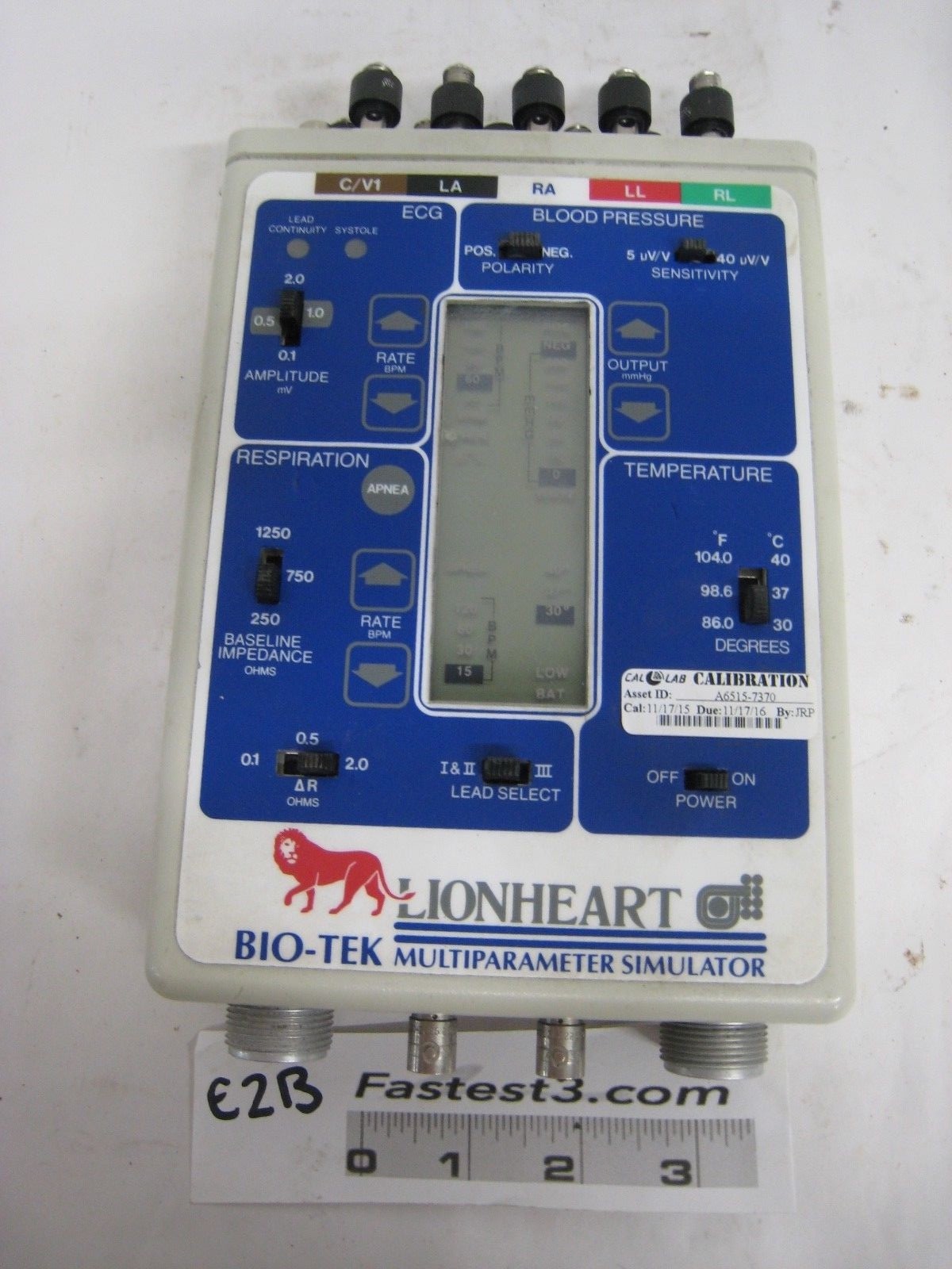 BIO-TEK LIONHEART MULTIPARAMETER SIMULATOR