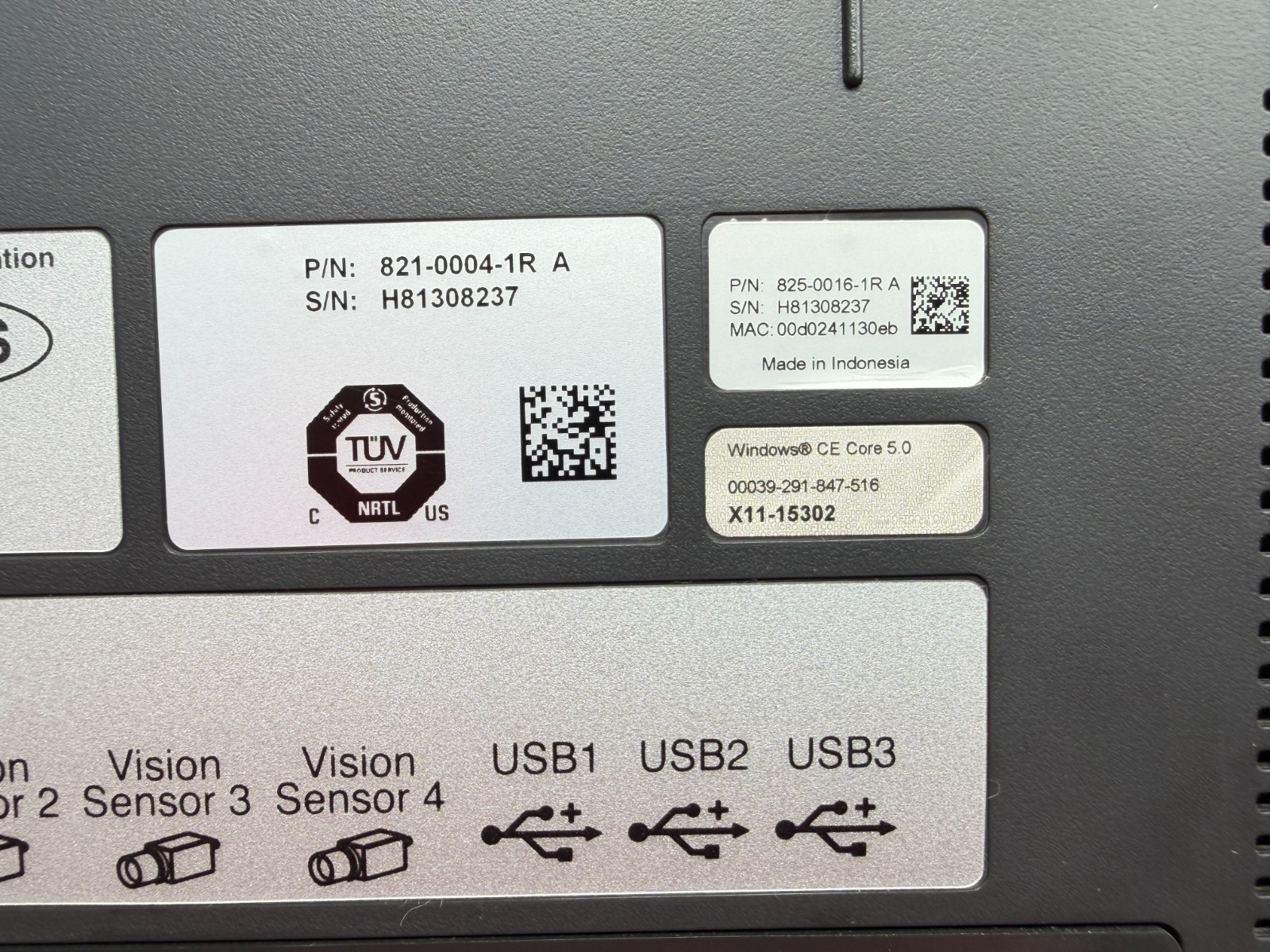 Cognex VisionView 700 Touchscreen Display Panel, 821-0004-1R