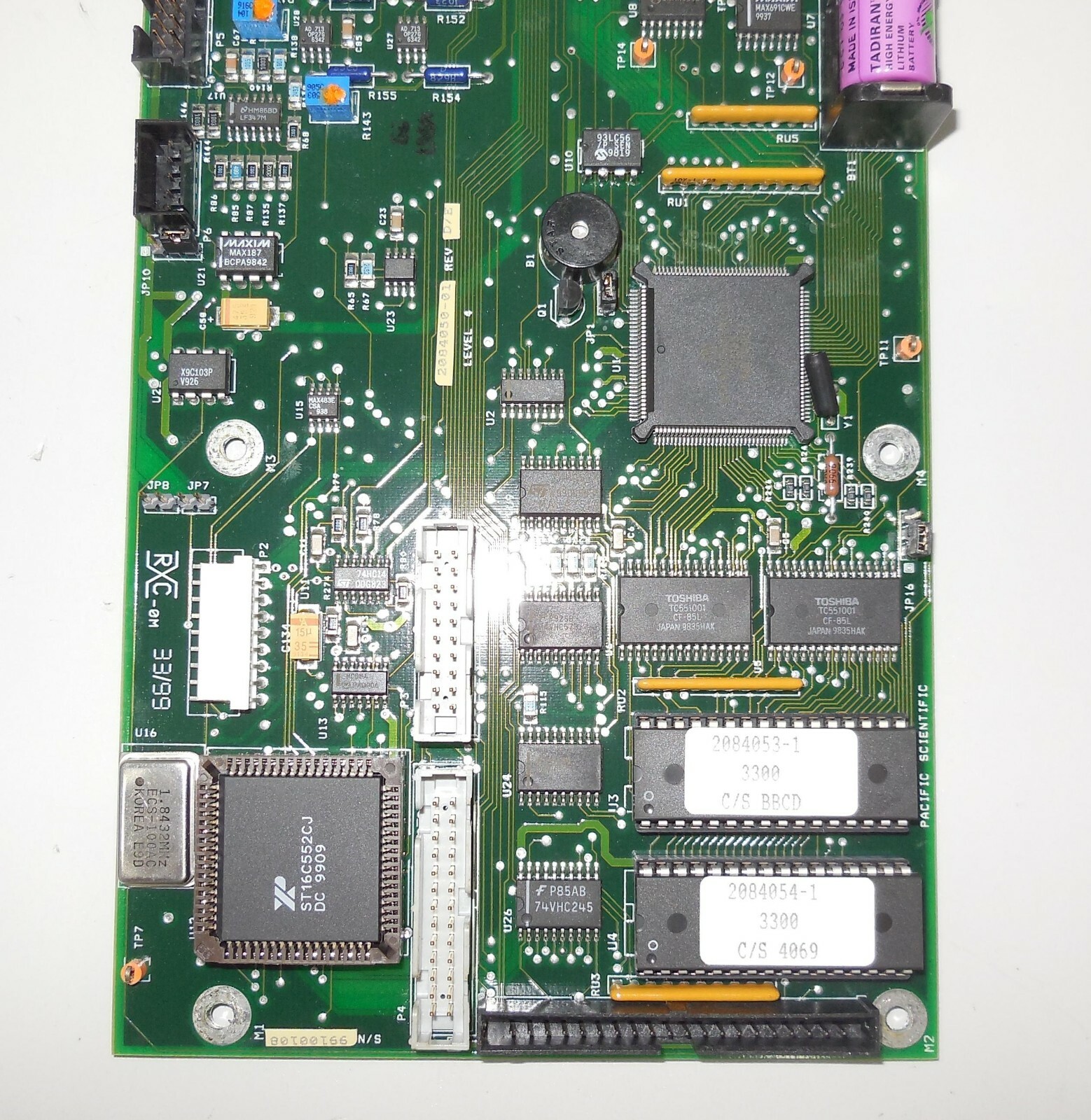 MET ONE 2084050-01 rev D/E PCB for 3313-.3-1-AL
