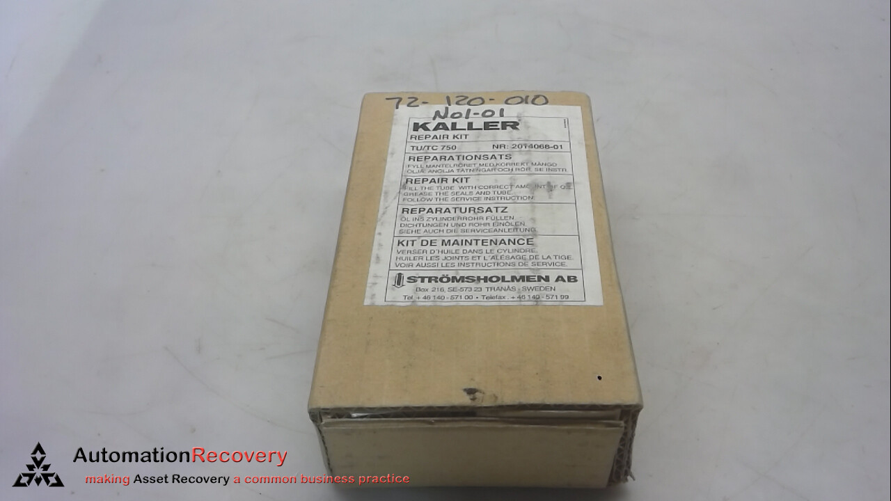 KALLER GAS SPRINGS 2014068-01 GAS SPRING REPAIR KIT, TU/TC 750, NEW #266848