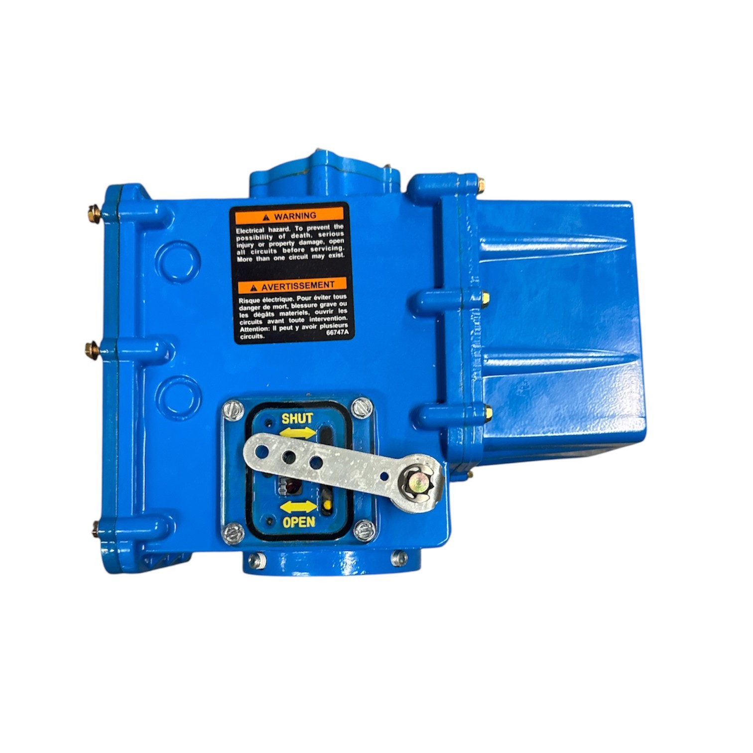 ASCO AH2D112S4 120 VOLT PROOF OF CLOSURE ACTUATOR 7/12 SECONDS W/DAMPER ARM