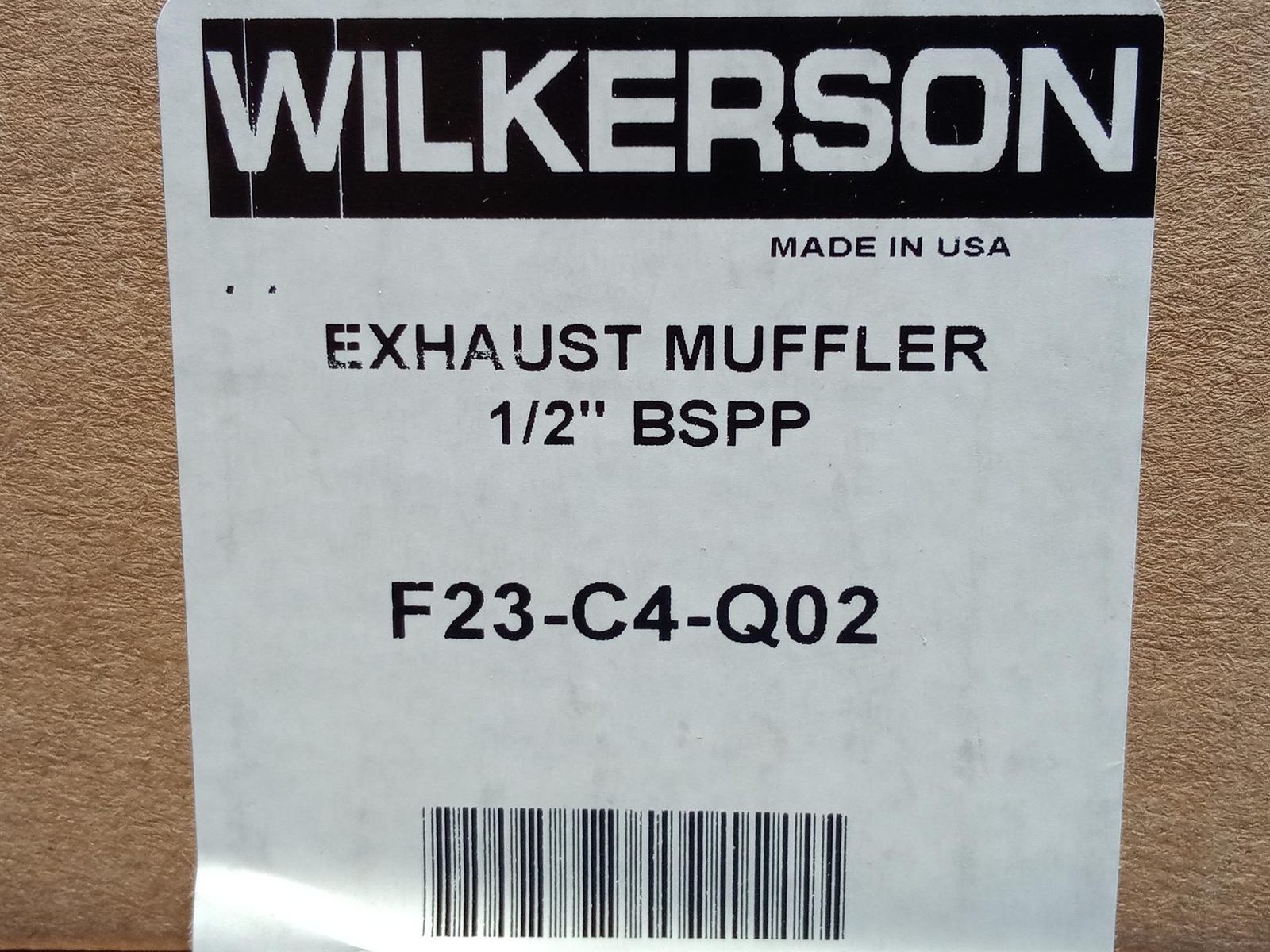 Wilkerson F23-C4-Q02 Exhaust Muffler 1/2″ BSPP NEW