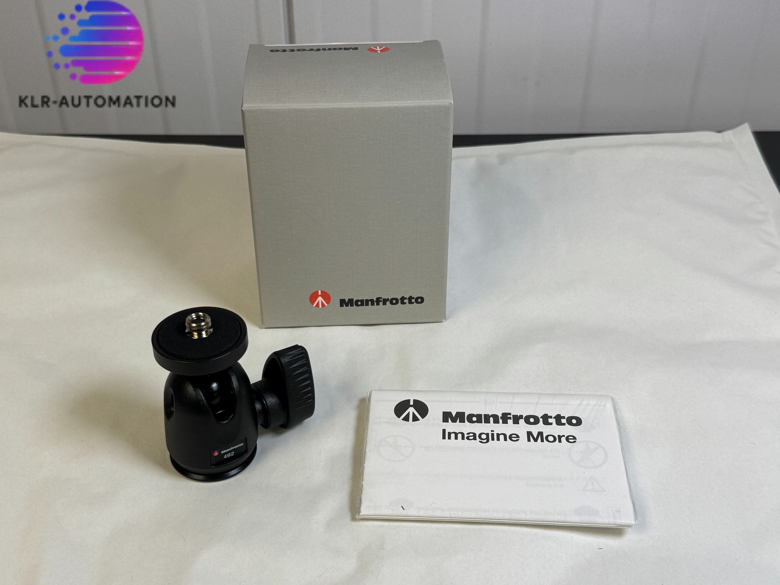 Manfrotto 492 Micro Ball Head Photo Video For Monitor And Accessories X1