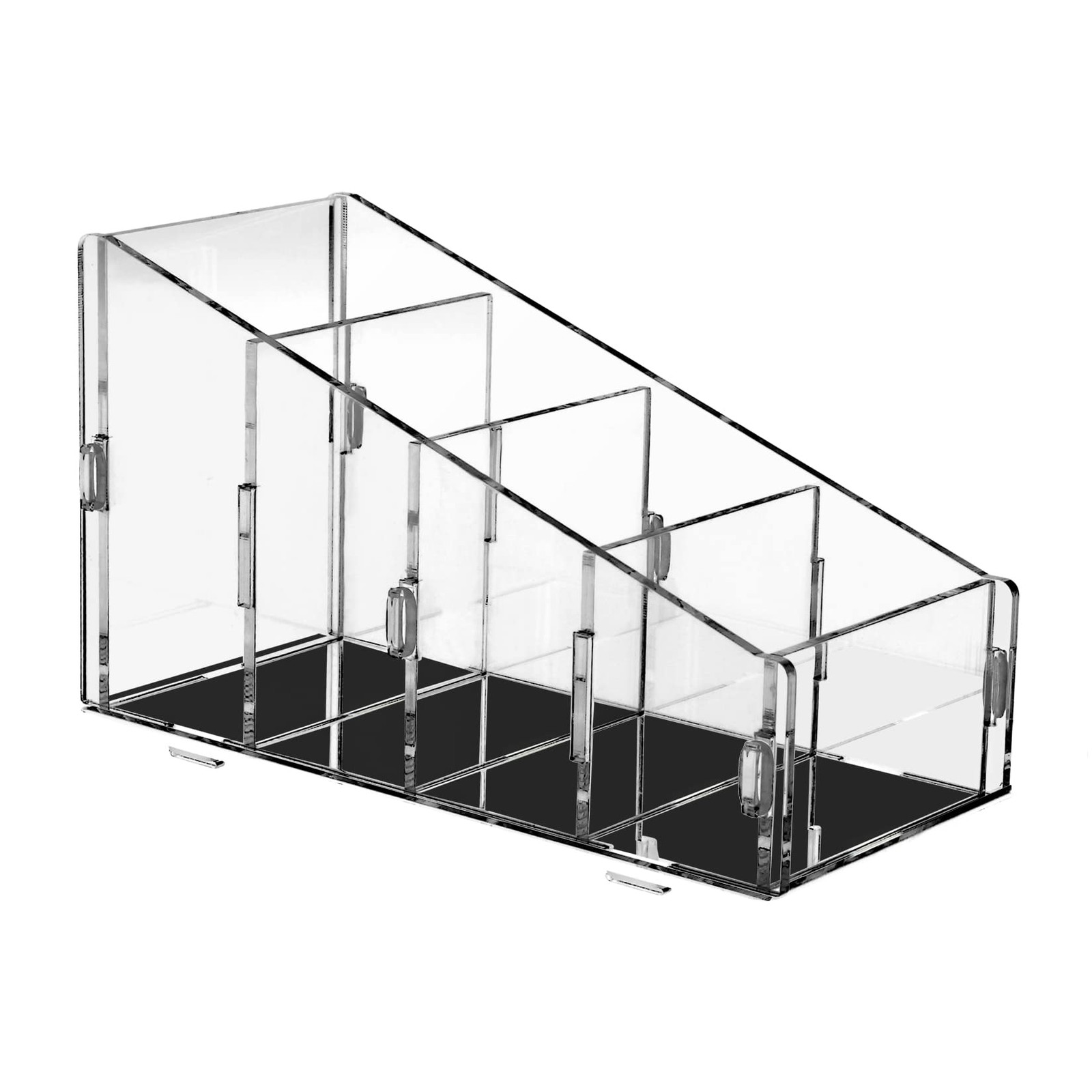 Yes!Fresh TV Remote Control Holder Organizer Acrylic 4 1 Pack, Clear