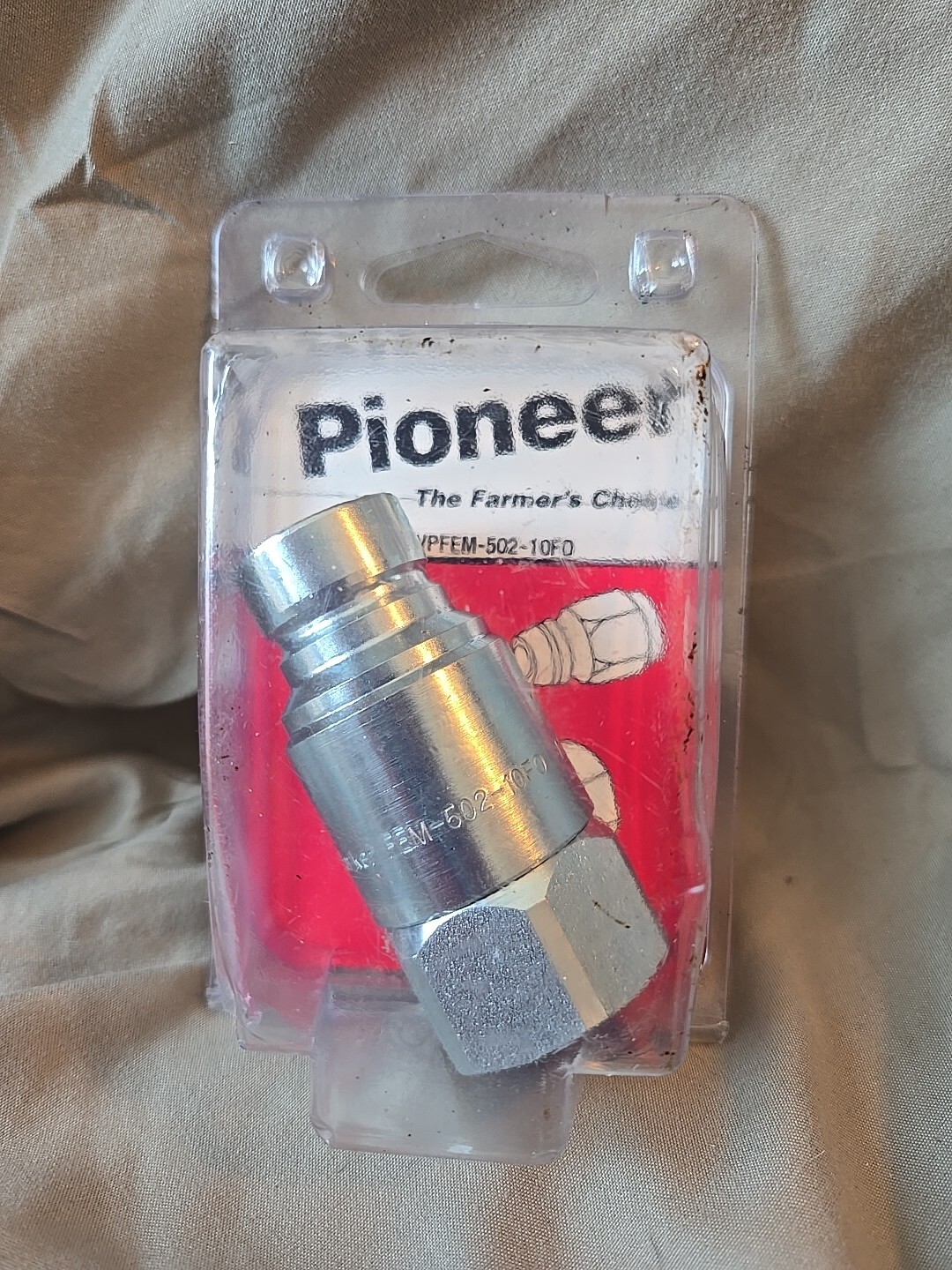 OEM Pioneer Skid Steer Nipple VPFEM-502-10F0 3625PSI 7.8″-14