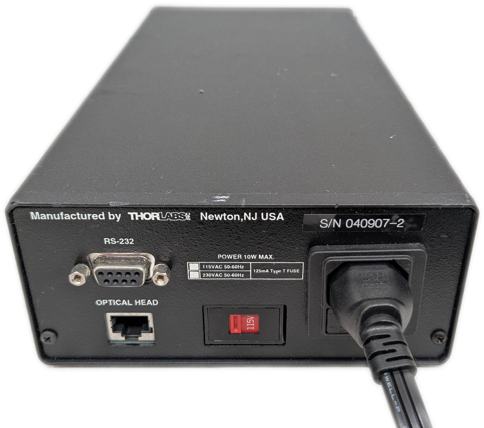 ThorLabs WM100 Omega Meter Laser Beam Profiler