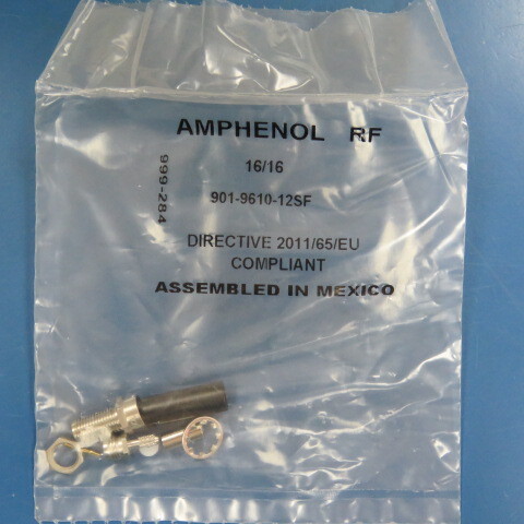 AMPHENOL 901-9610-12SF Qty of 1 per Lot CONN AVNET