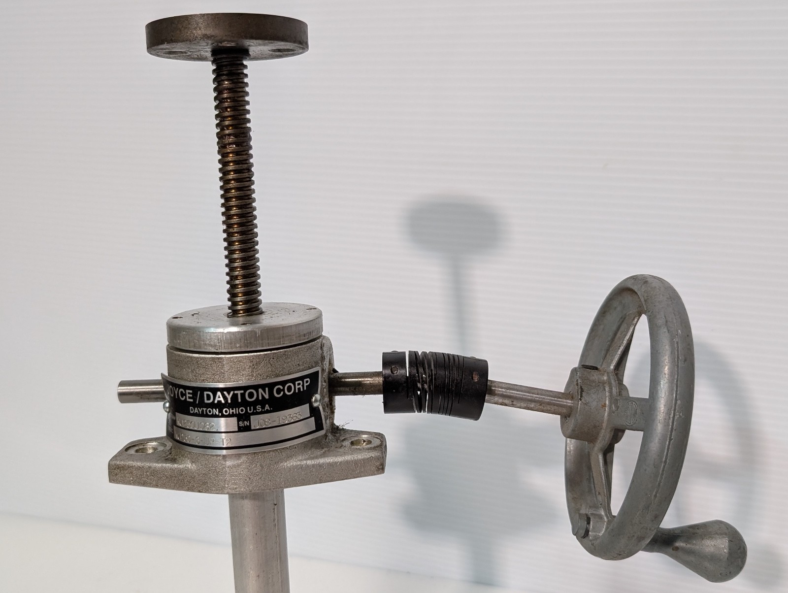 Joyce Dayton WJ250U062 250lbs Miniature 5:1 Wormgear Machine Screw Jack, Single